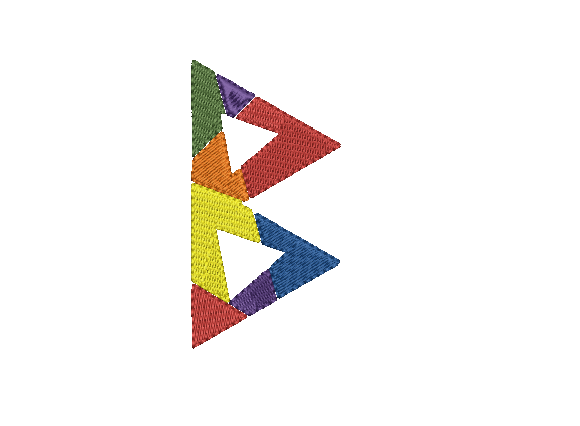 Diagonous B Review: A Bold Letter for Modern Embroidery