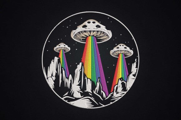 Review: Alien Mushroom Abduction Beam LGBT Pride Design