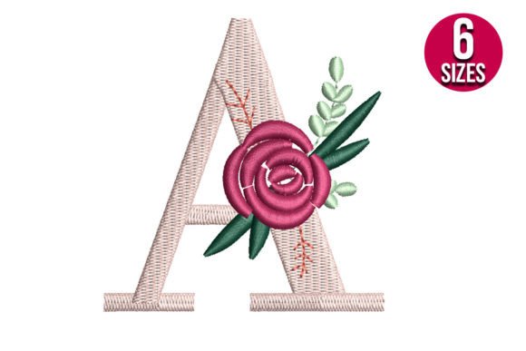 Review: Floral Alphabet a Letter for Monograms