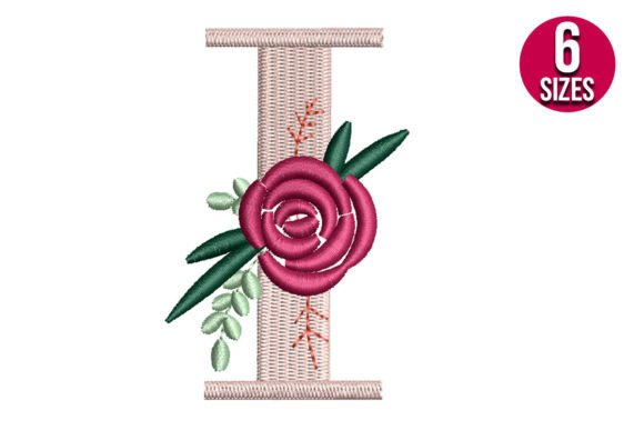 Reviewing Floral Alphabet I Letter for Gifts